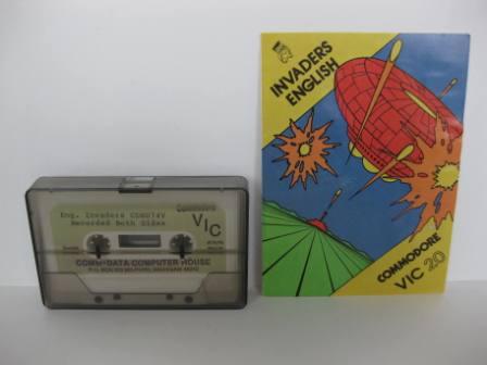 English Invaders (Cassette) (w/ Manual) - Vic-20 Game